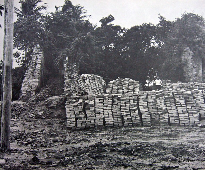 The city's principal fort in the course of being demolished2 NK copy